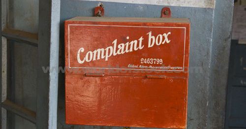complaints box