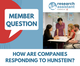 How are Companies Responding to Hunstein? [Image by creator  from ]