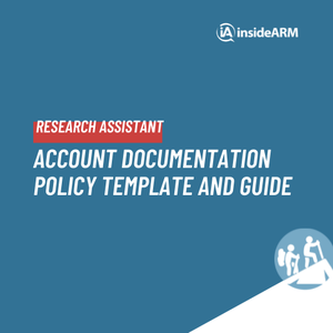 Account Documentation Policy and Procedure Template [Image by creator Editor from insideARM]